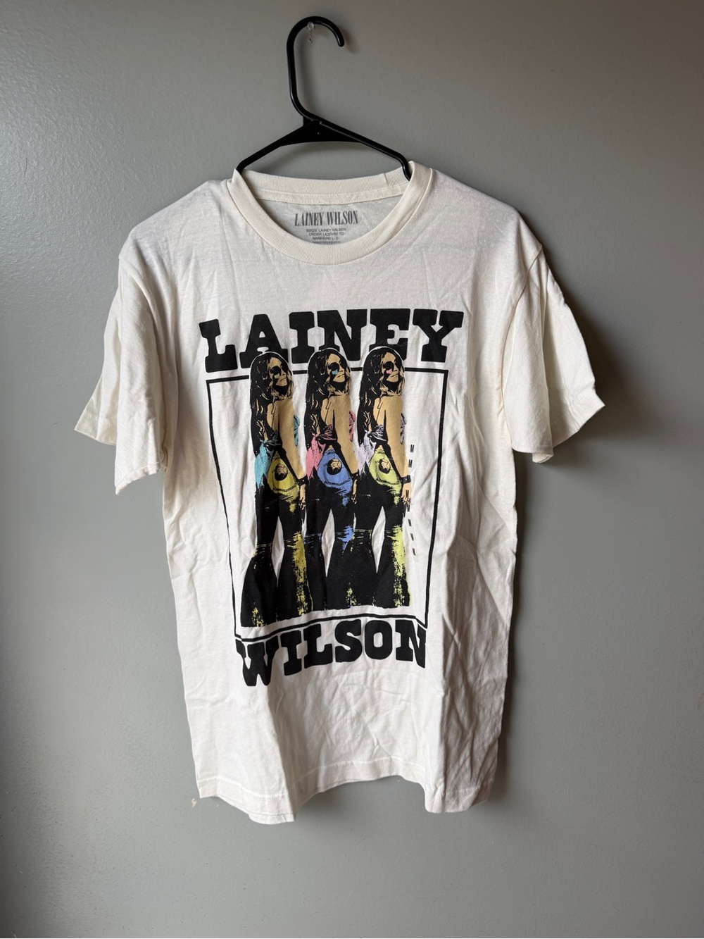 Lainey Wilson Graphic Band Tee Western Country Concert Shirt Medium